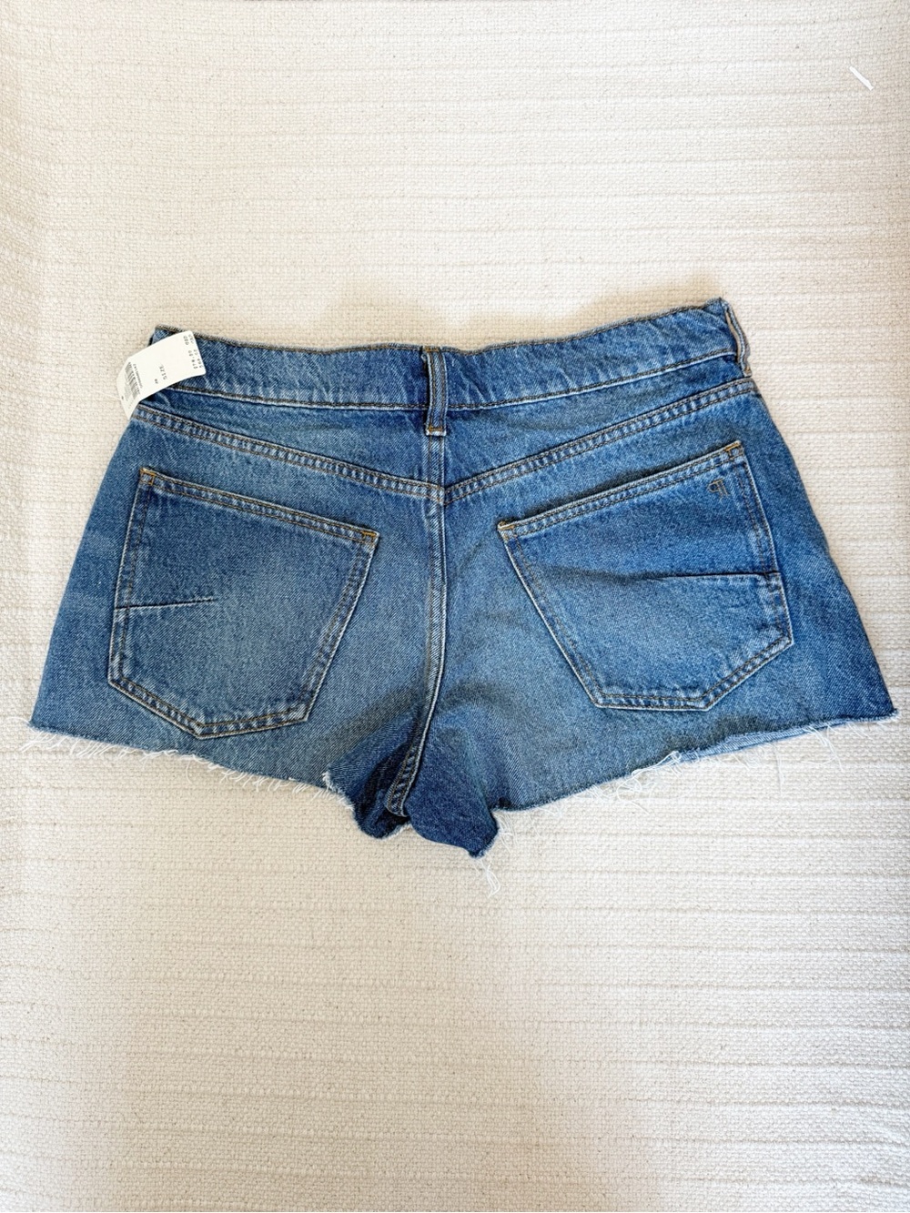Anthropologie Pilcro Blue High Waisted Jean Shorts The Everyday Denim Shorts - Picture 4 of 9